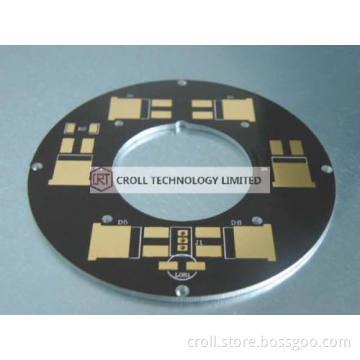 1l Aluminum Base Printed Circuit Board Pcb Enig 2w Punched Profile 